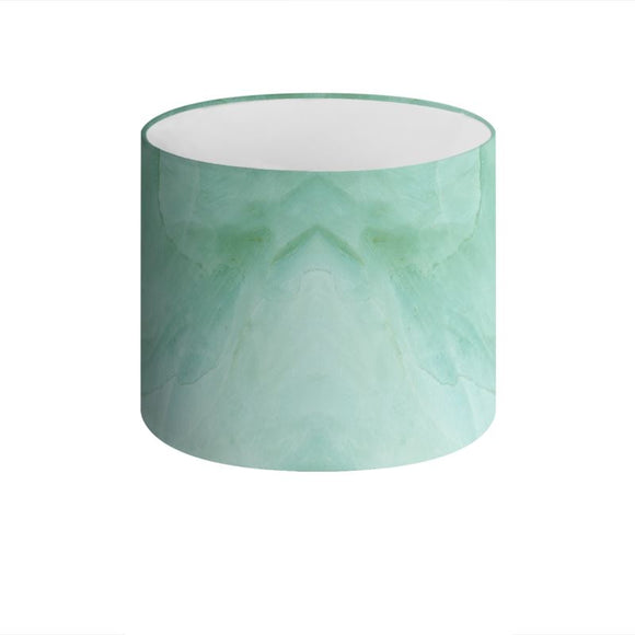 Table Lamp Shade – Marble – Aqua Green – D30cm