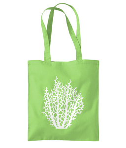 Lime green tote sales bag