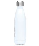 Thermal Drinks Bottle – 500ml – Stainless Steel - Pillar Coral - Taupe on White